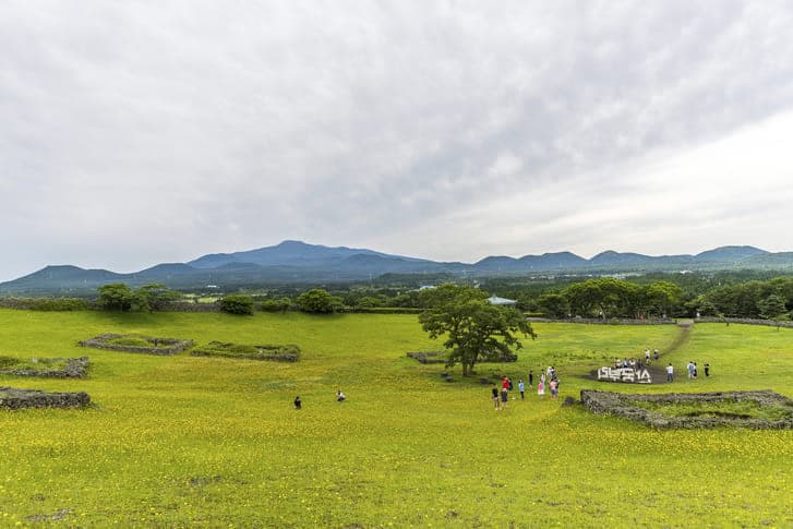 제주 산굼부리