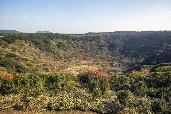 제주 산굼부리